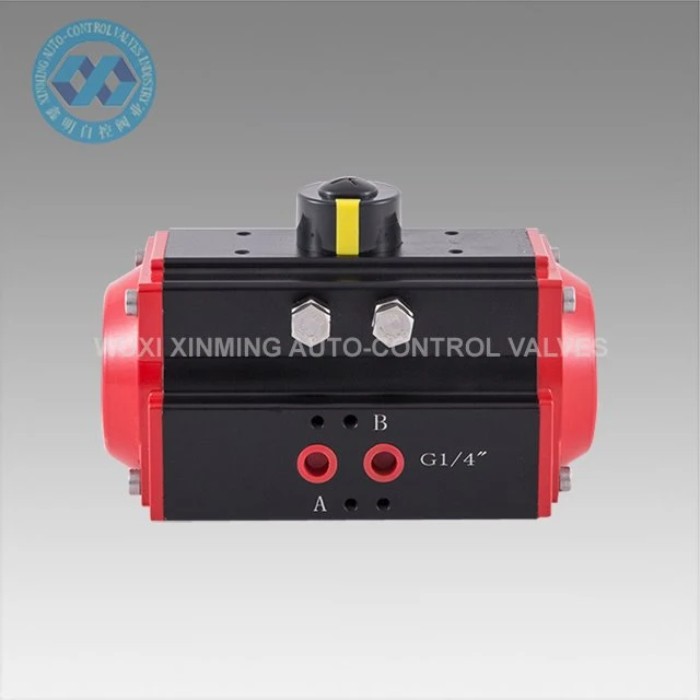 Etajè pneumatic ak pinyon Actuator