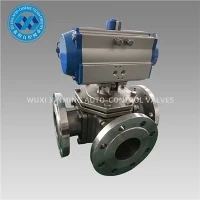 Actuator Pneumator Flange Tee Boul Valv