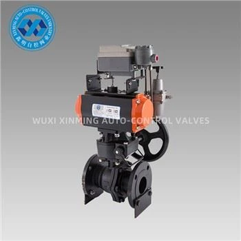 Actuator Pneumator WCB Flange Boul Valv