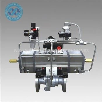 Twa Etap Pneumatic Rotary Actuator Valv boul