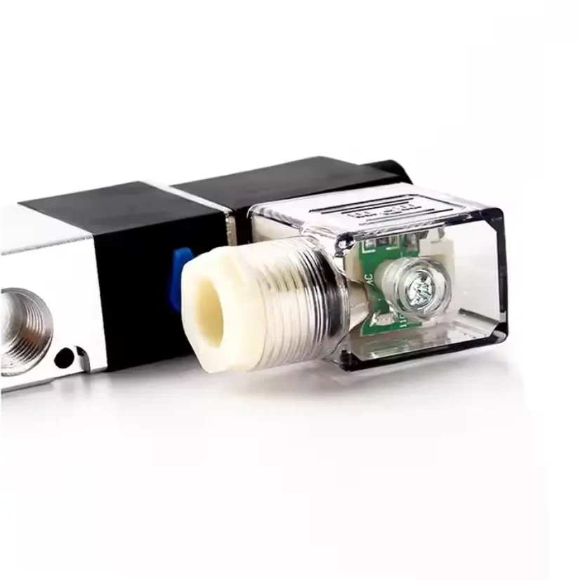 Long lavi konpwesyon lè kontwòl valv solenoid