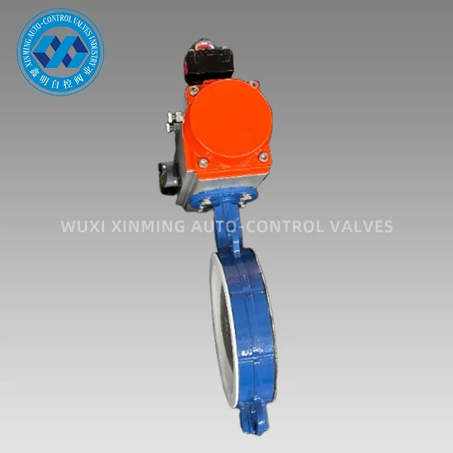 Pneumatic opere valv papiyon