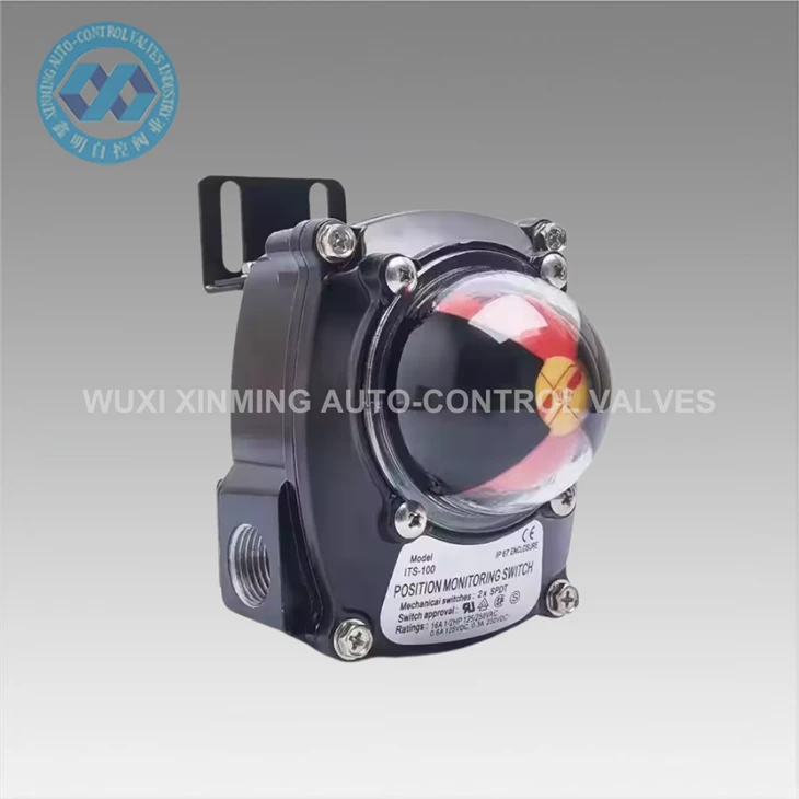 Precision limit switch pou papiyon valv konpwesyon