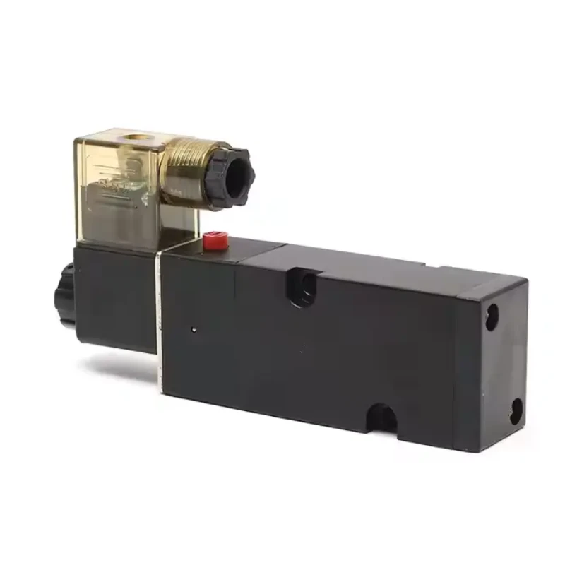 Single ak doub aji konpwesyonè valv solenoid