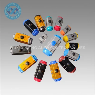 Pi bon pri aliminyòm Rotary Pneumatic actionneur