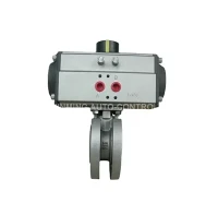 Chinwa Pneumatic Actionnateur wafer mens boul valv faktori pri