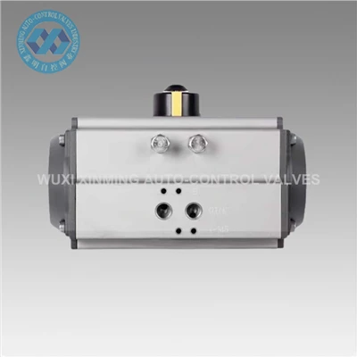 Faktori Faktori Pneumatic Piston actionneurs aliminyòm alyaj Rotary valv nan seri konpwesyon