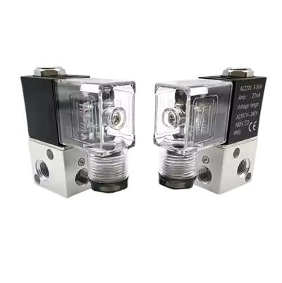 Segondè pèfòmans konpwesyonè valv solenoid