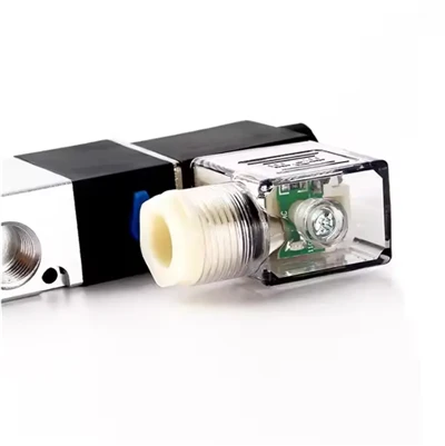 Long lavi konpwesyon lè kontwòl valv solenoid
