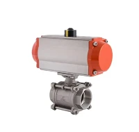 NPT fil Pneumatic Aktive Valv boul|CE/ATEX sètifye