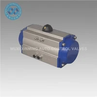 Customized Pneumatic actuator ak etajè ak pignon pou vann