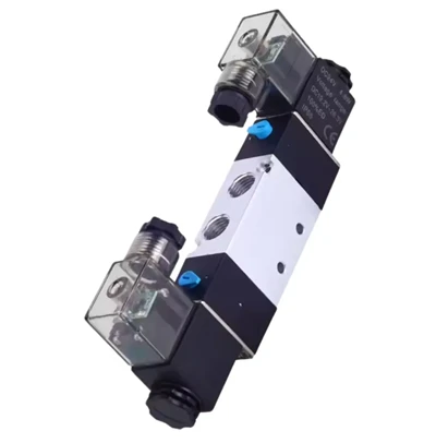 Pneumatic kontwòl lè solenoid valv vit kalite repons
