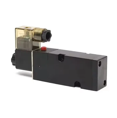 Single ak doub aji konpwesyonè valv solenoid