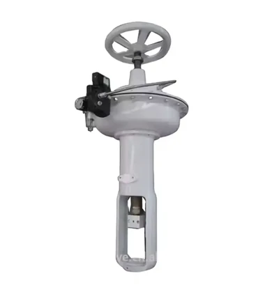 Handwheel Air Louvri dyafram Pneumatic actionneur