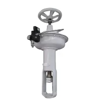 Handwheel Air Louvri dyafram Pneumatic actionneur