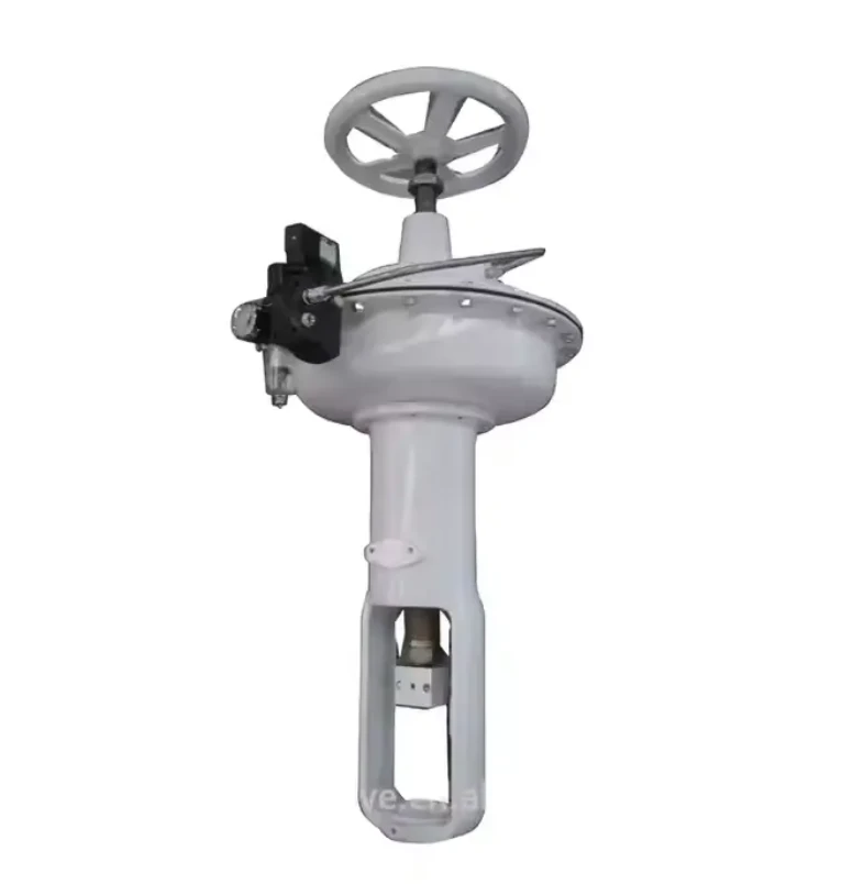 Handwheel Air Louvri dyafram Pneumatic actionneur